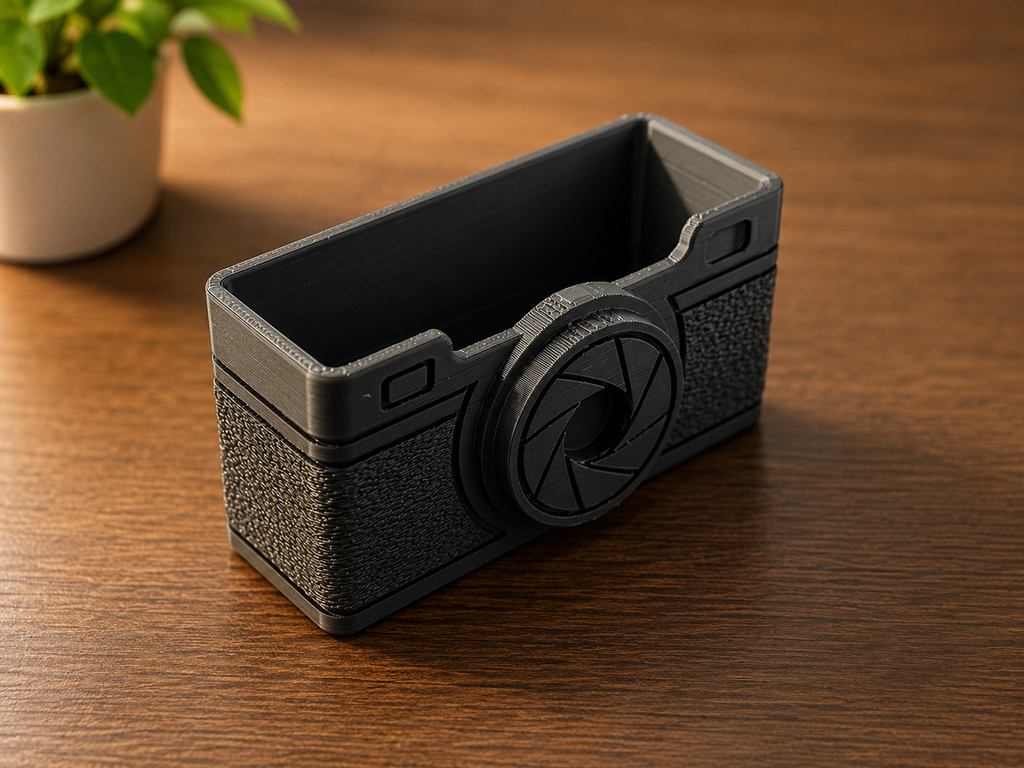 Camera Business Card Holder