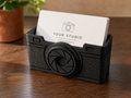 Camera Business Card Holder