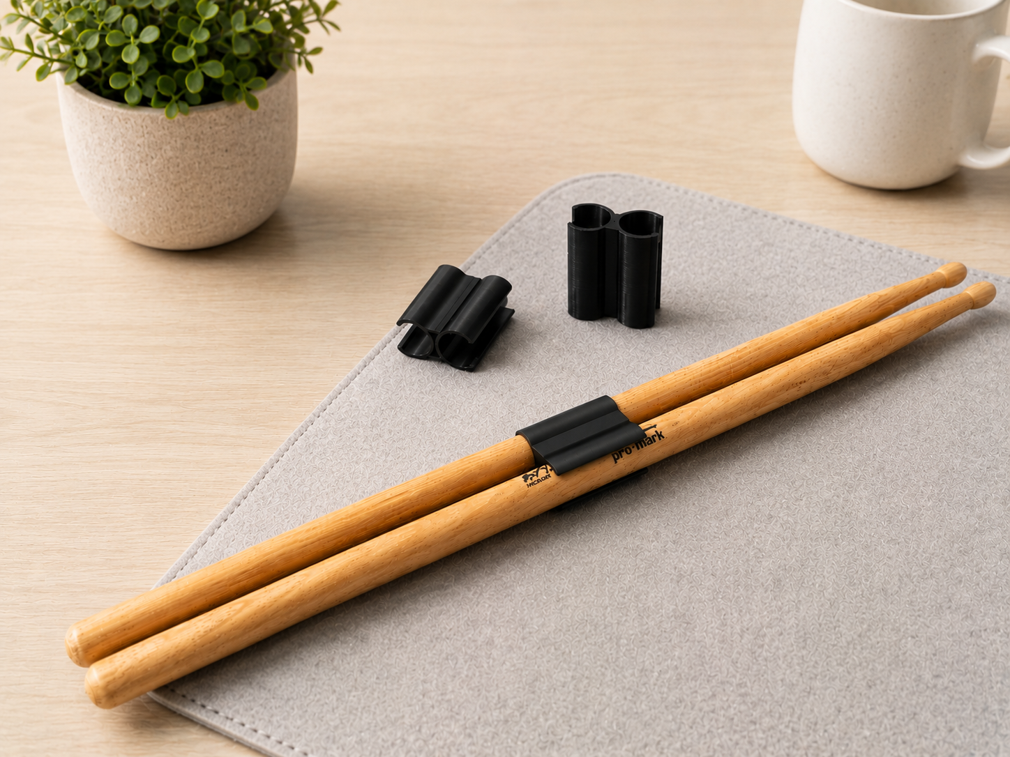Drumstick Holder Clips – 3 Pack