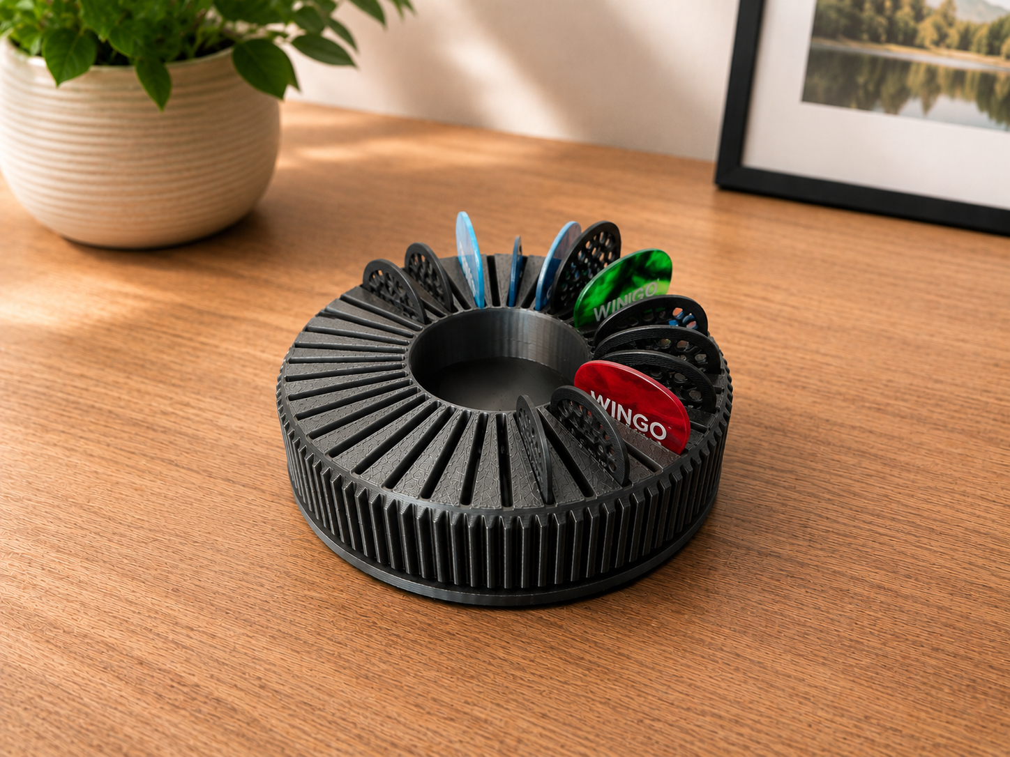 Guitar Pick Holder | Revolving Display